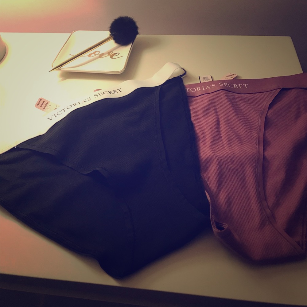 Two Large Victoria Secret Panties NWT
